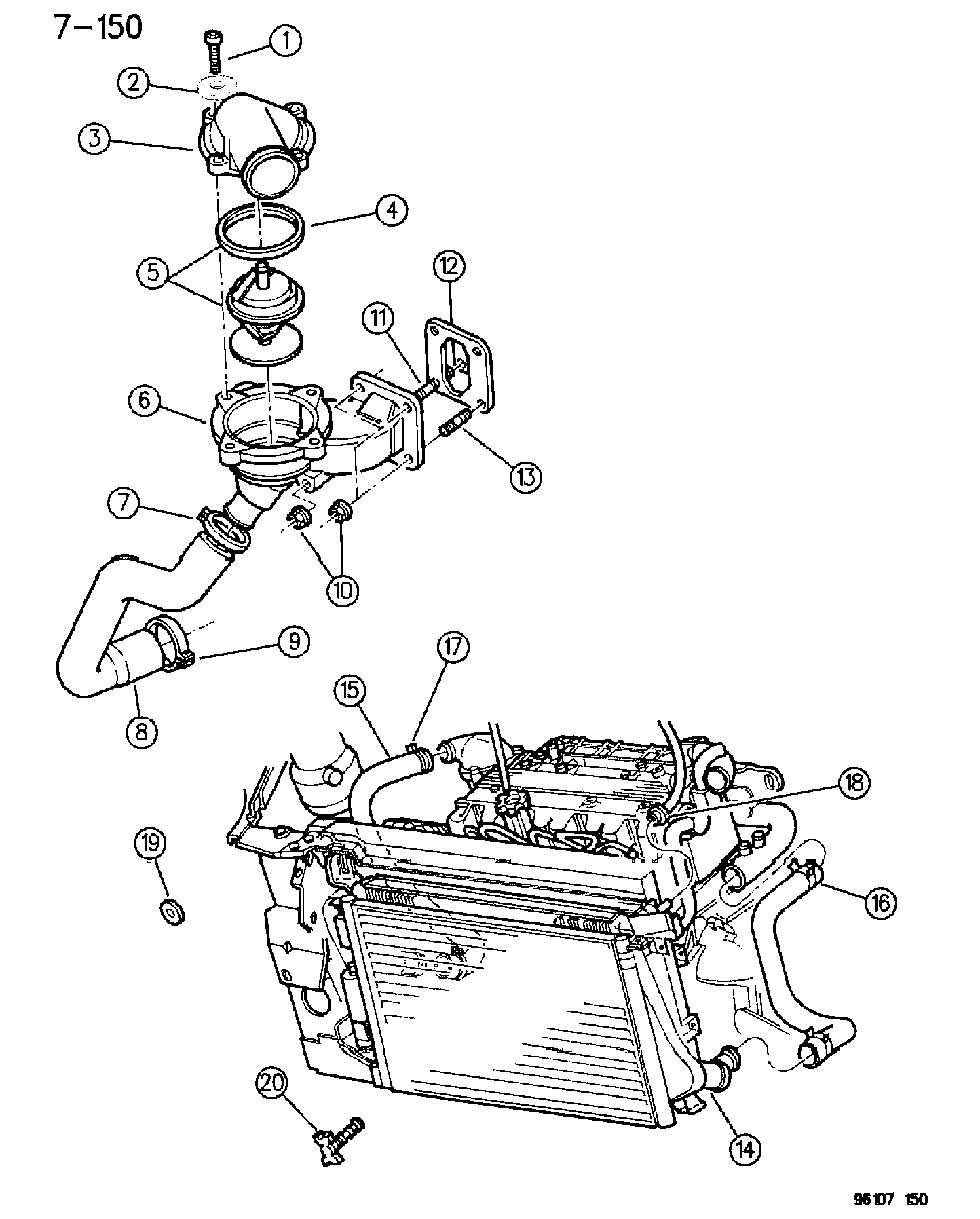 Jeep 477 8975 - Thermostat d'eau parts5.com