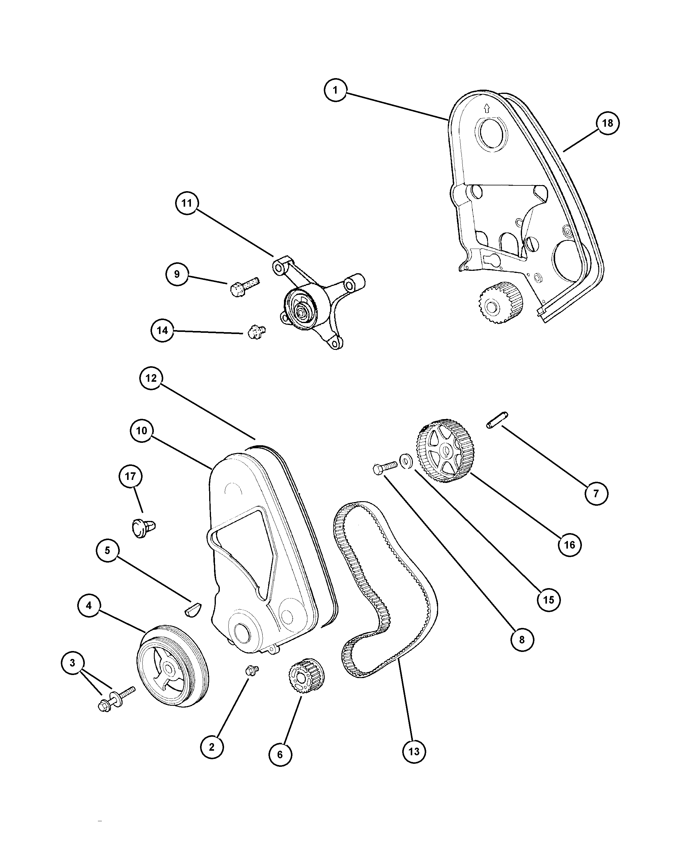 Chrysler 469 4268 - Fulie curea, arbore cotit parts5.com