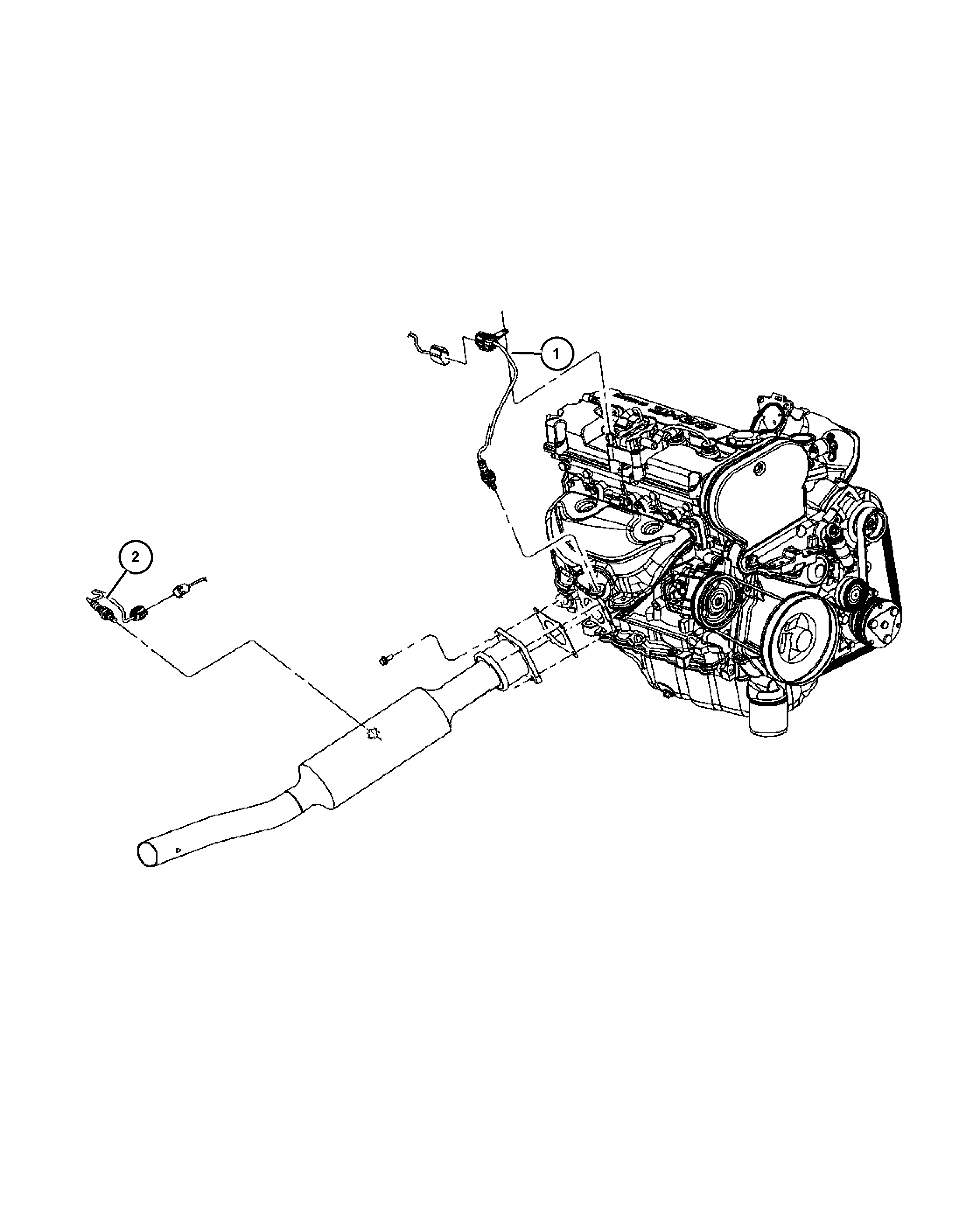 Chrysler 56029 050 AA - Lambda Sensor parts5.com