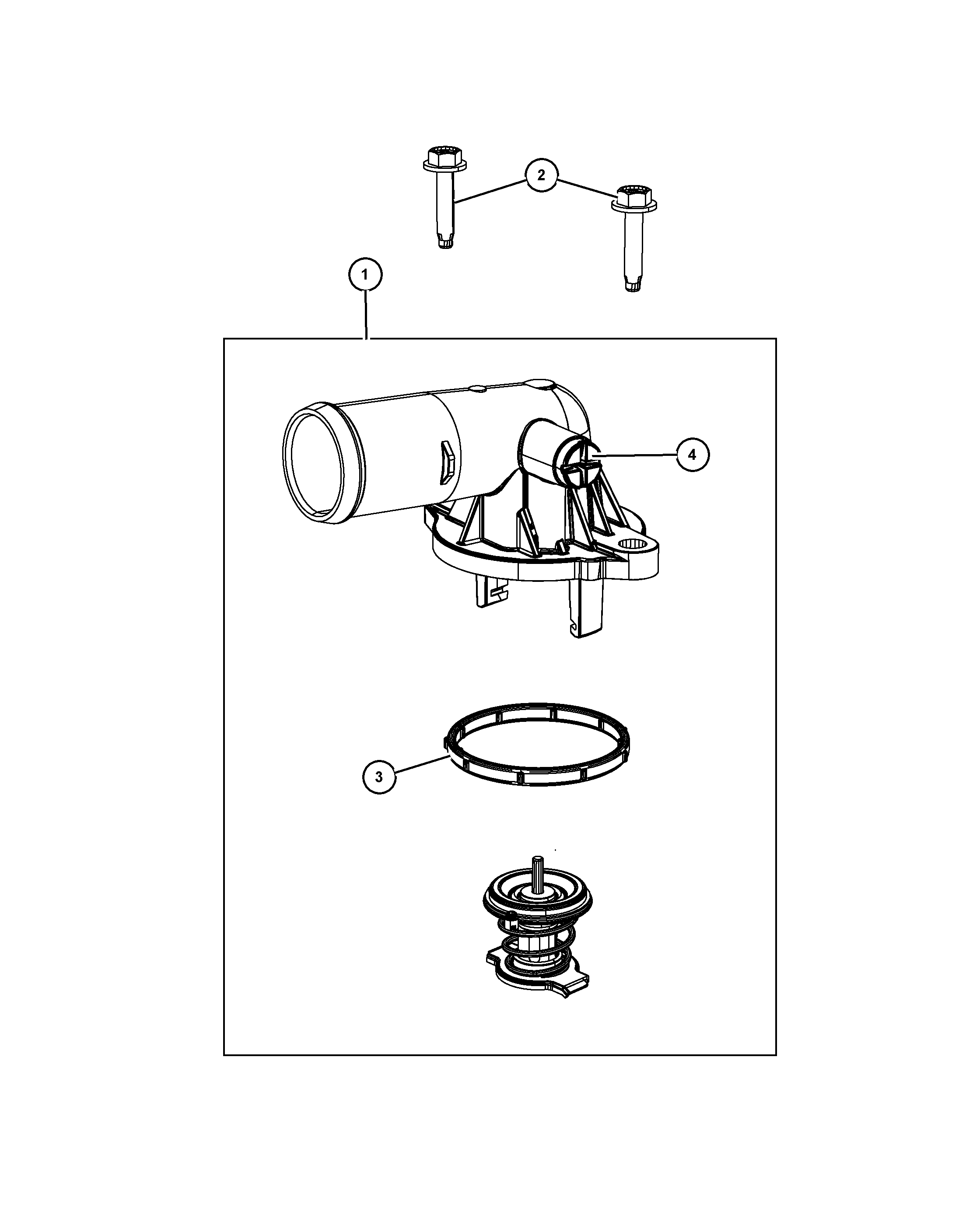 Dodge 5184 570AH - Termostato, refrigerante parts5.com