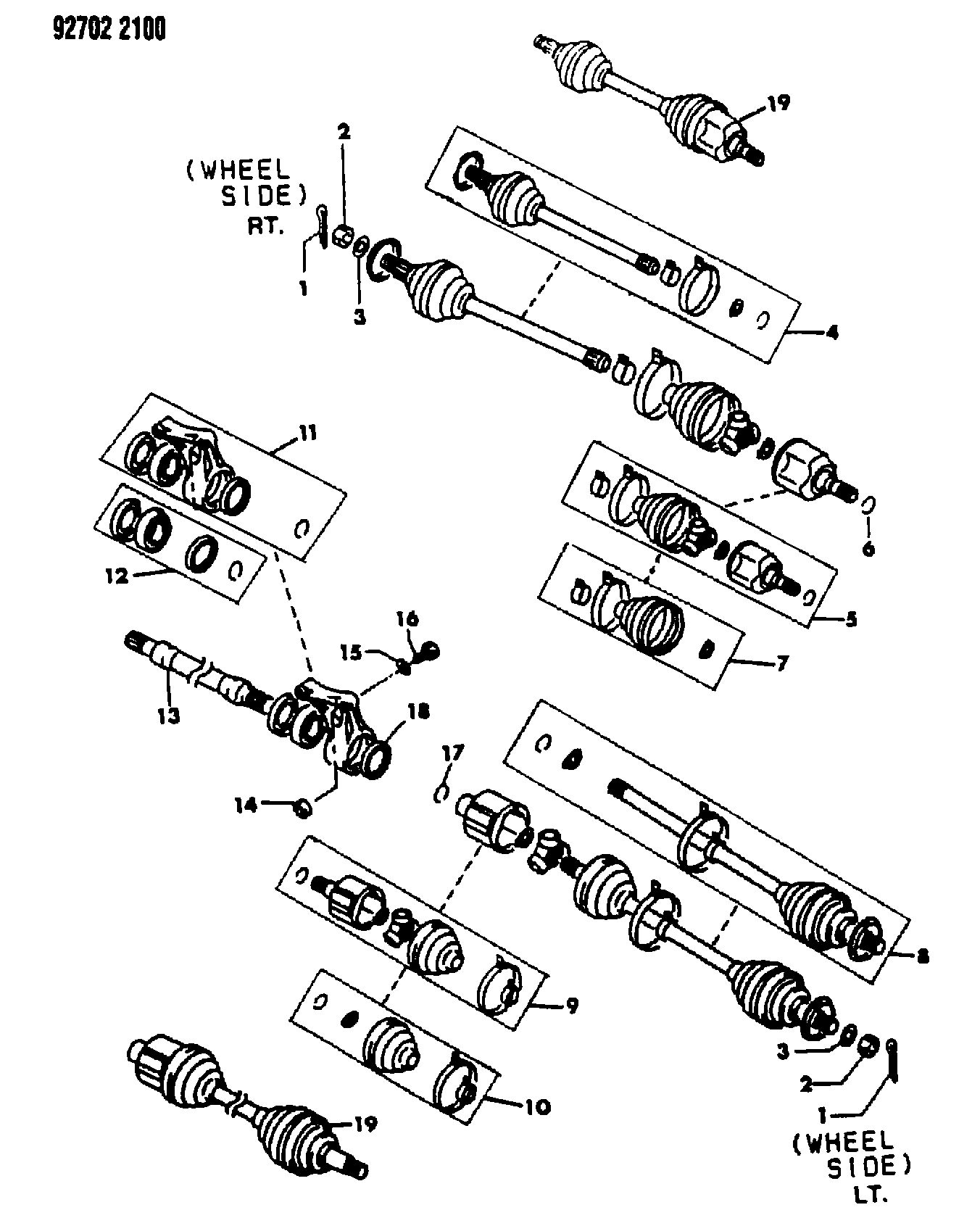 Mitsubishi MB62 0051 - Osłona, wał napędowy parts5.com