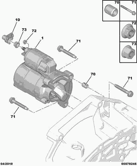 CITROËN 5802.M9 - Starter parts5.com