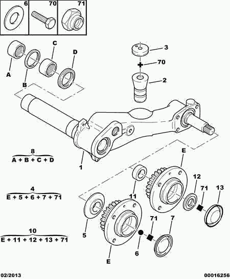 CITROËN 5132.62 - Repair Kit, link parts5.com