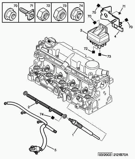 CITROËN/PEUGEOT 5960 67 - Bujía de precalentamiento parts5.com