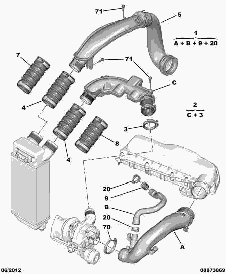 PEUGEOT (DF-PSA) V7 593 879 80 - Filtru aer parts5.com