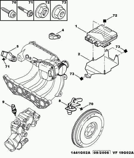 CITROËN 1338.A7 - Senzor,temperatura lichid de racire parts5.com