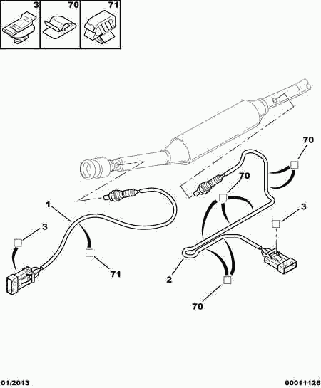 CITROËN 16 28T H - Lambda sonda parts5.com