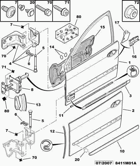 PEUGEOT 6922.F0 - Tornillo parts5.com