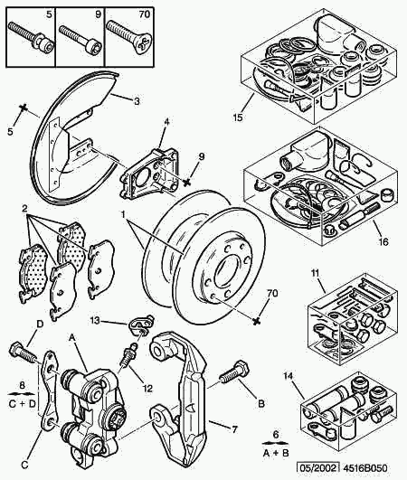 PEUGEOT 4252 74 - Fékbetétkészlet, tárcsafék parts5.com