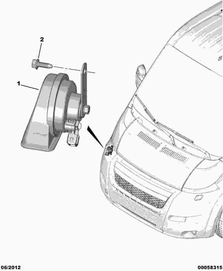 PEUGEOT (DF-PSA) 6236 L5 - Húkačka parts5.com