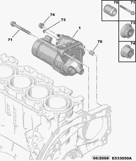 PEUGEOT 5802.Y4 - Starter parts5.com