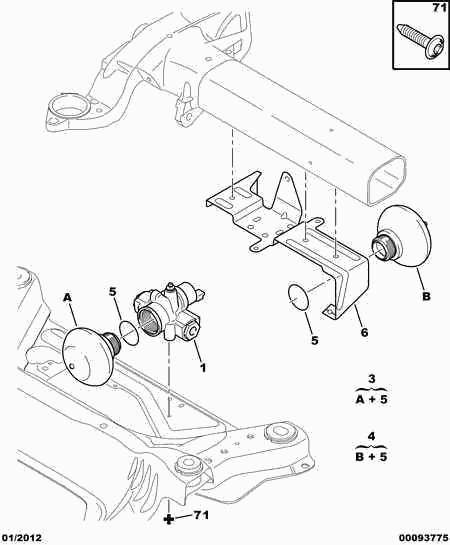 CITROËN 6487.24 - Compresseur, climatisation parts5.com