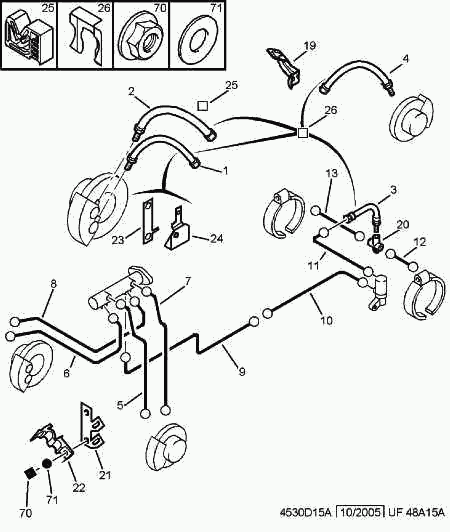 CITROËN 4806 F3 - Brzdová hadica parts5.com