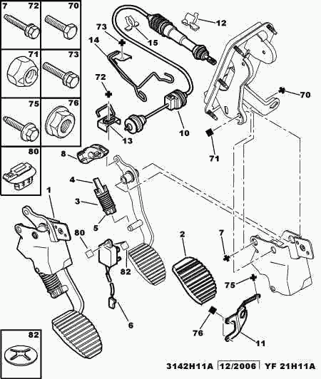 CITROËN 5037.39 - Surub fulie parts5.com