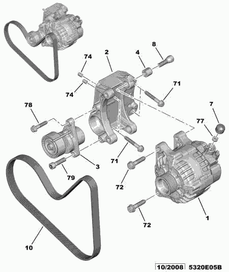 PEUGEOT 5750 WY - Ozubený klinový remeň parts5.com