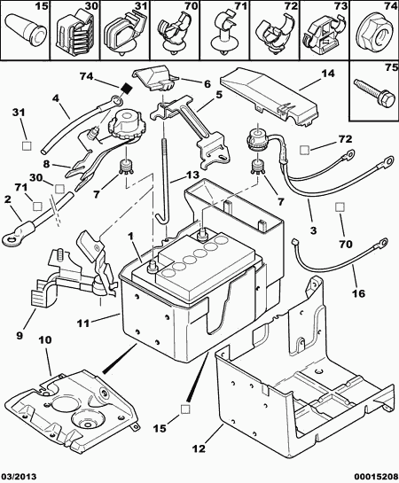 PEUGEOT 5600 X2 - Μπαταρία εκκίνησης parts5.com