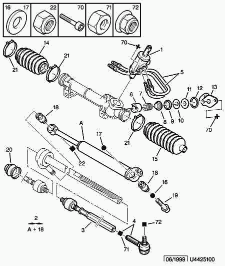 PEUGEOT 3812 C6 - Articulatie axiala, cap de bara parts5.com