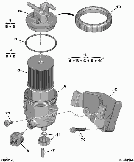 DS 1901 62 - STRAINER FILTER parts5.com