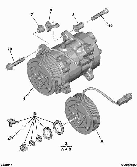 FIAT 6453 TE - Kompresor, klima-uređaj parts5.com