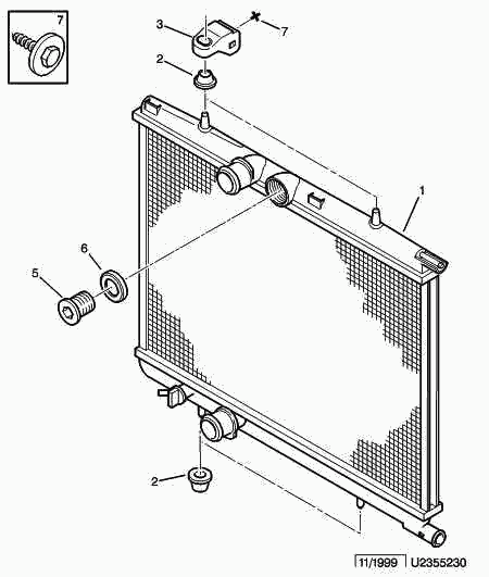 CITROËN/PEUGEOT 1330 H3 - Radiator, racire motor parts5.com