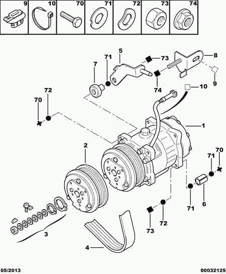 FIAT 6453.FE - Kompresor, klimatyzacja parts5.com