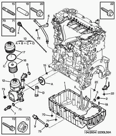 CITROËN/PEUGEOT 0311 38 - Zárócsavar, olajteknő parts5.com