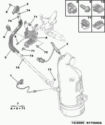 PEUGEOT 1618 NE - Sonda Lambda parts5.com