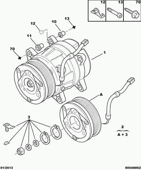 FIAT 6453.LX - Kompresor, klima-uređaj parts5.com