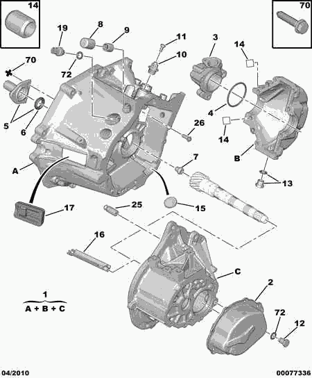 DS 2105 35 - Čaura za vođenje, kvačilo parts5.com