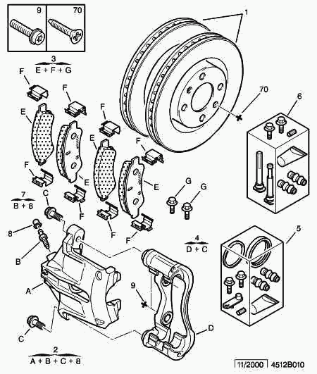 PEUGEOT (DF-PSA) 4400 R6 - Zacisk hamulca parts5.com