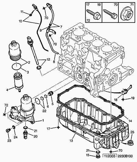 CITROËN 1103.J1 - Inel etansare, surub drena ulei parts5.com