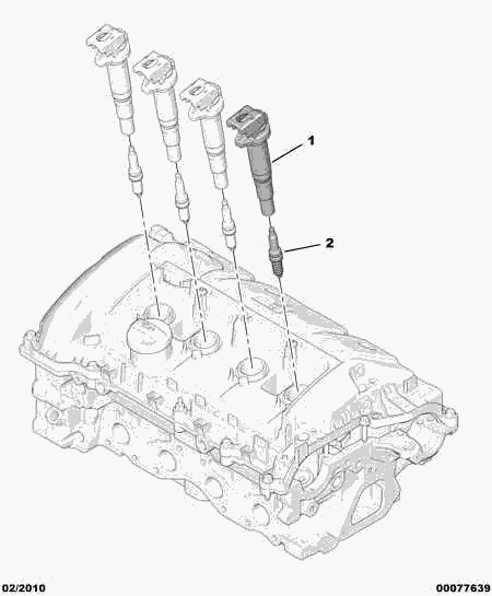 CITROËN 5960.L0 - Zapaľovacia sviečka parts5.com