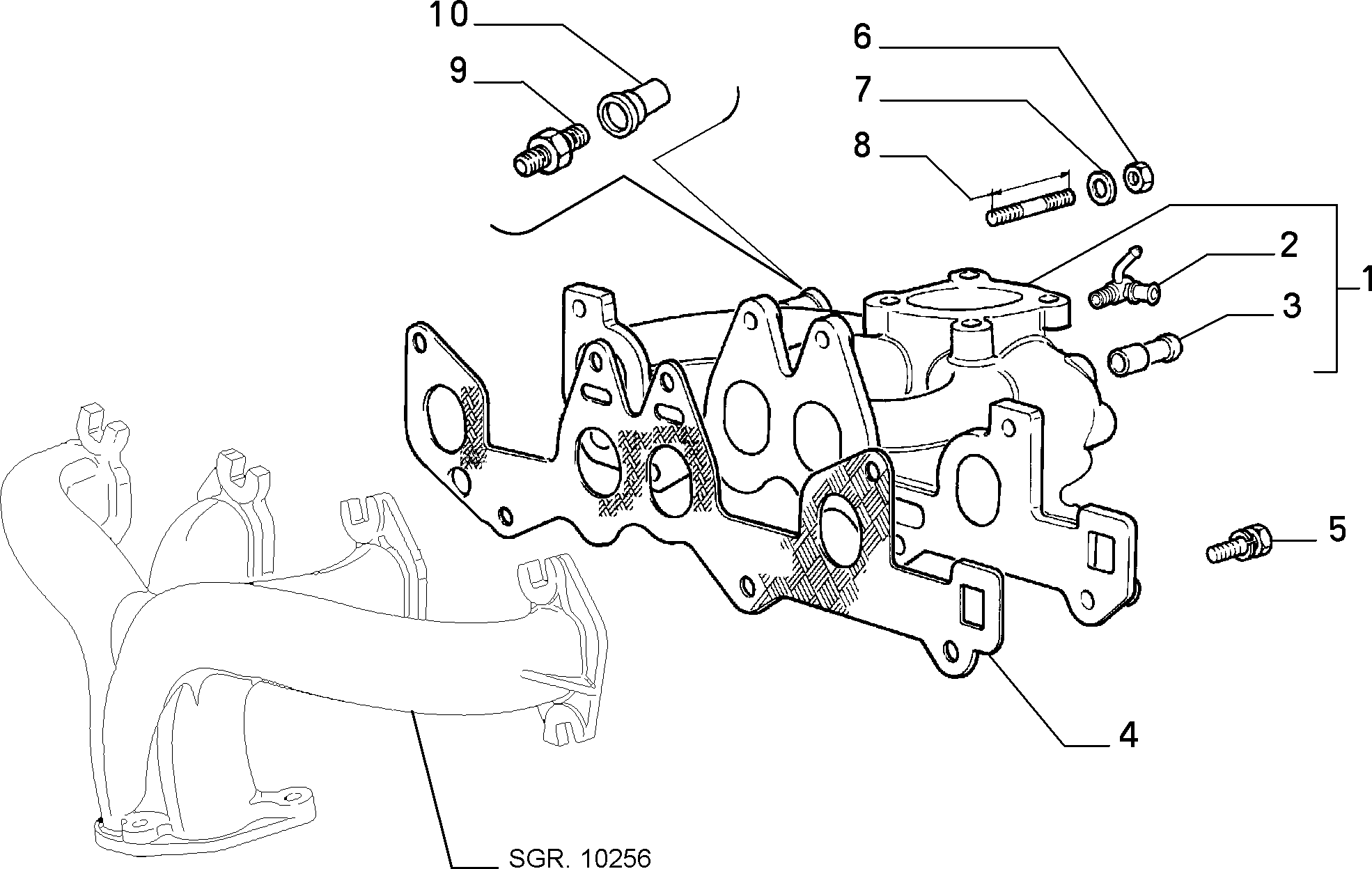 Lancia 46477022 - Sensor, Kühlmitteltemperatur parts5.com