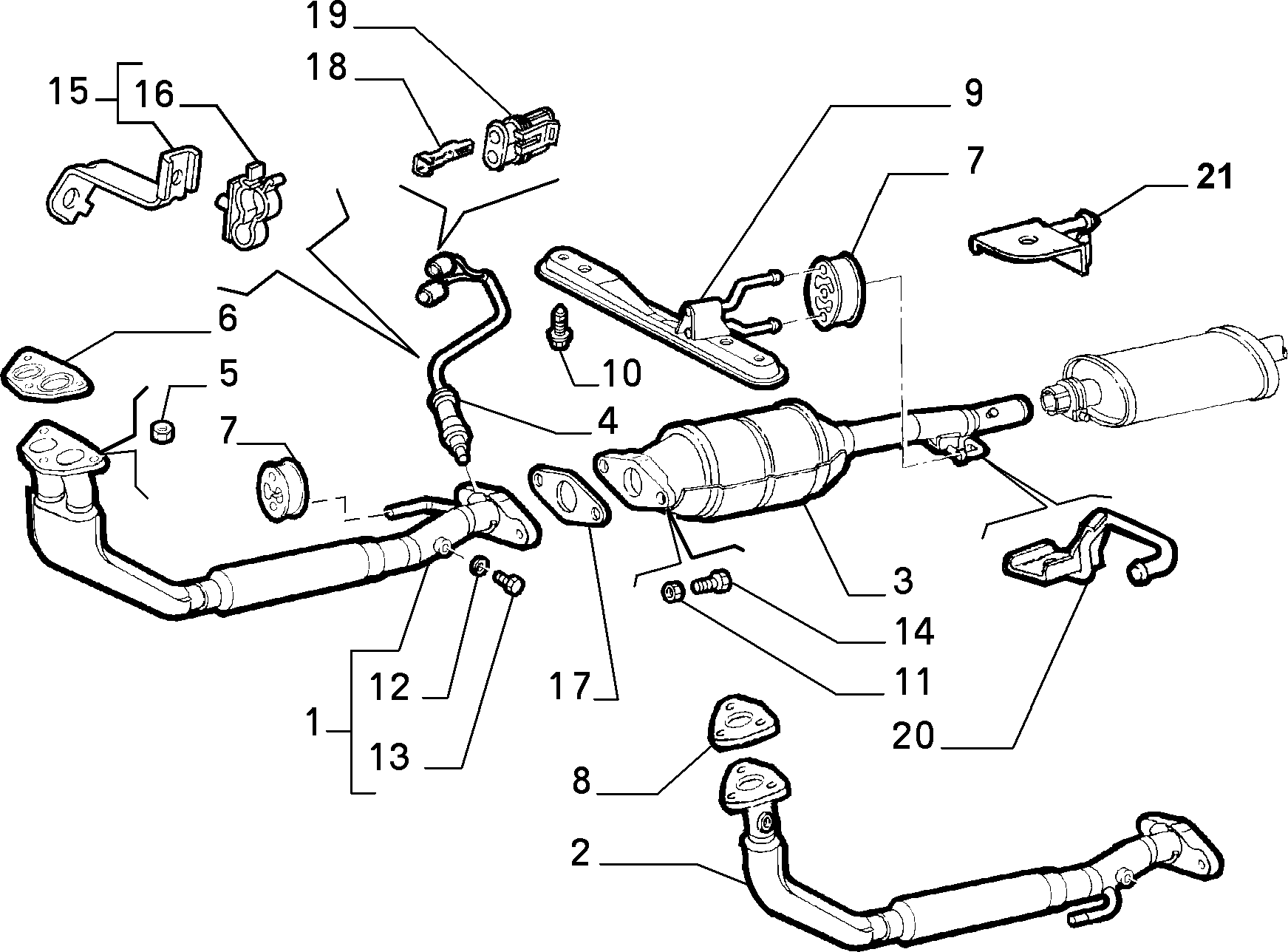 FERRARI 464 1796 9 - Ламбда-сонда parts5.com