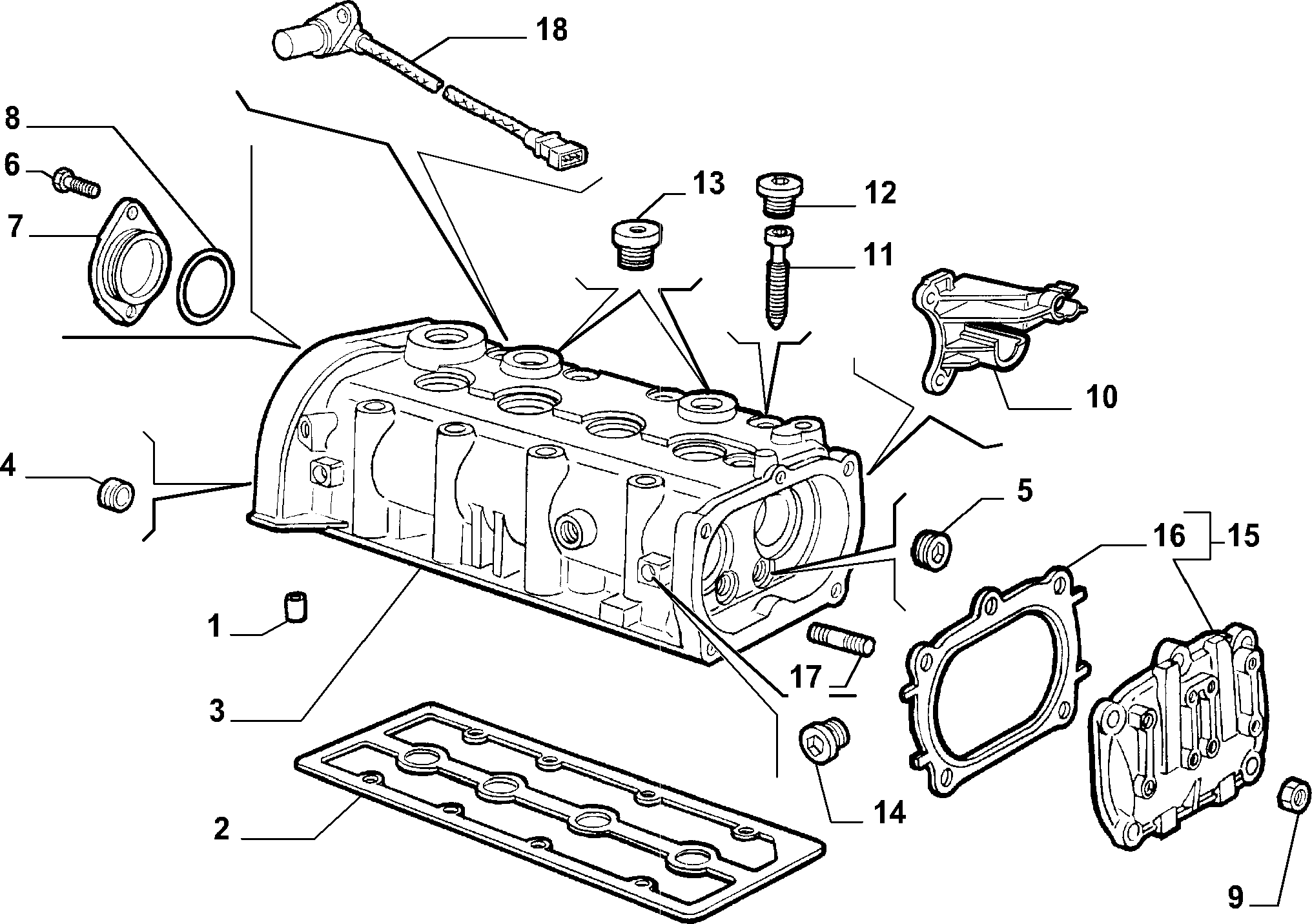 Lancia 46811121 - Impulzusadó, főtengely parts5.com