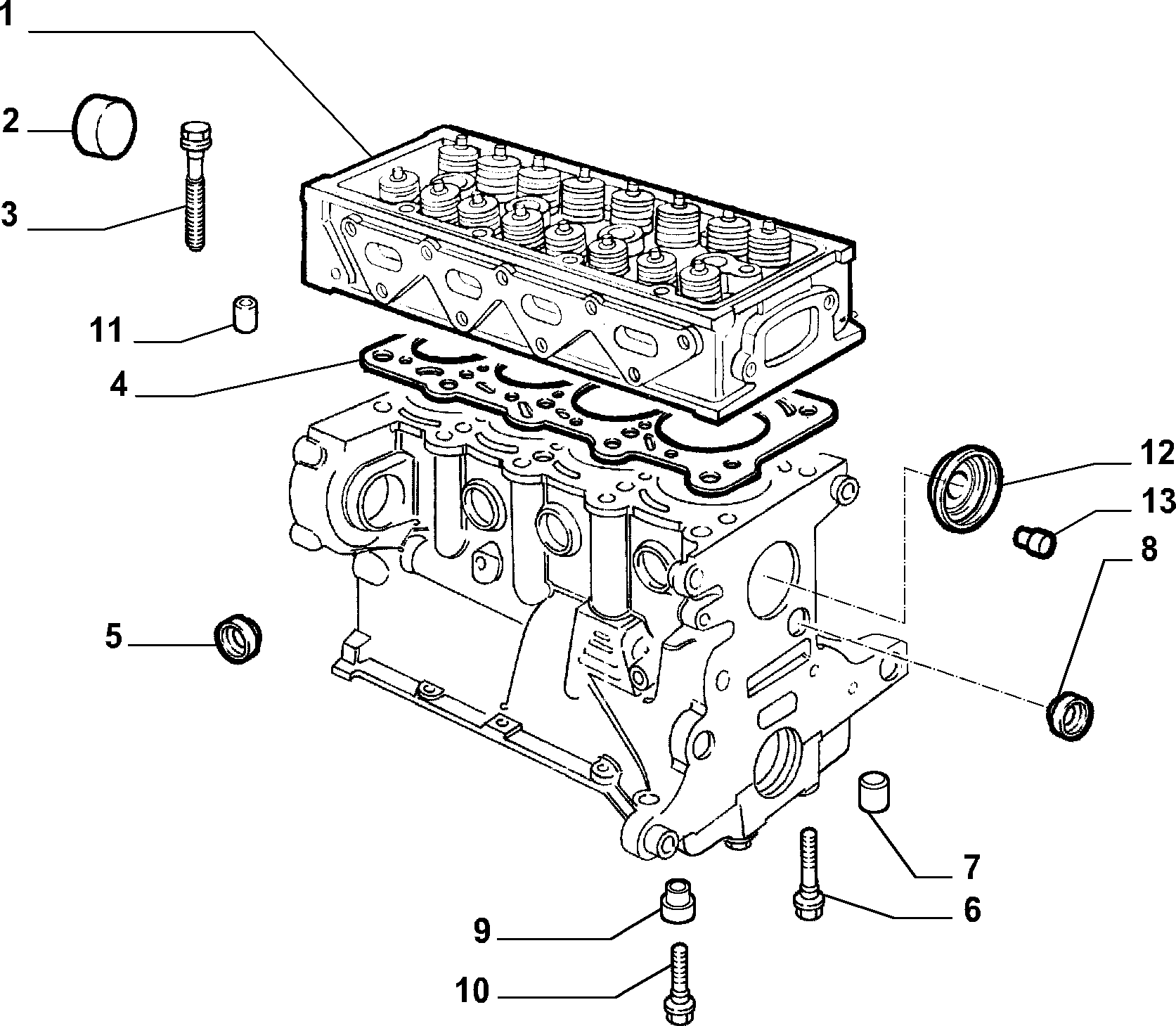 Alfa Romeo 7795992 - Surub chiulasa parts5.com