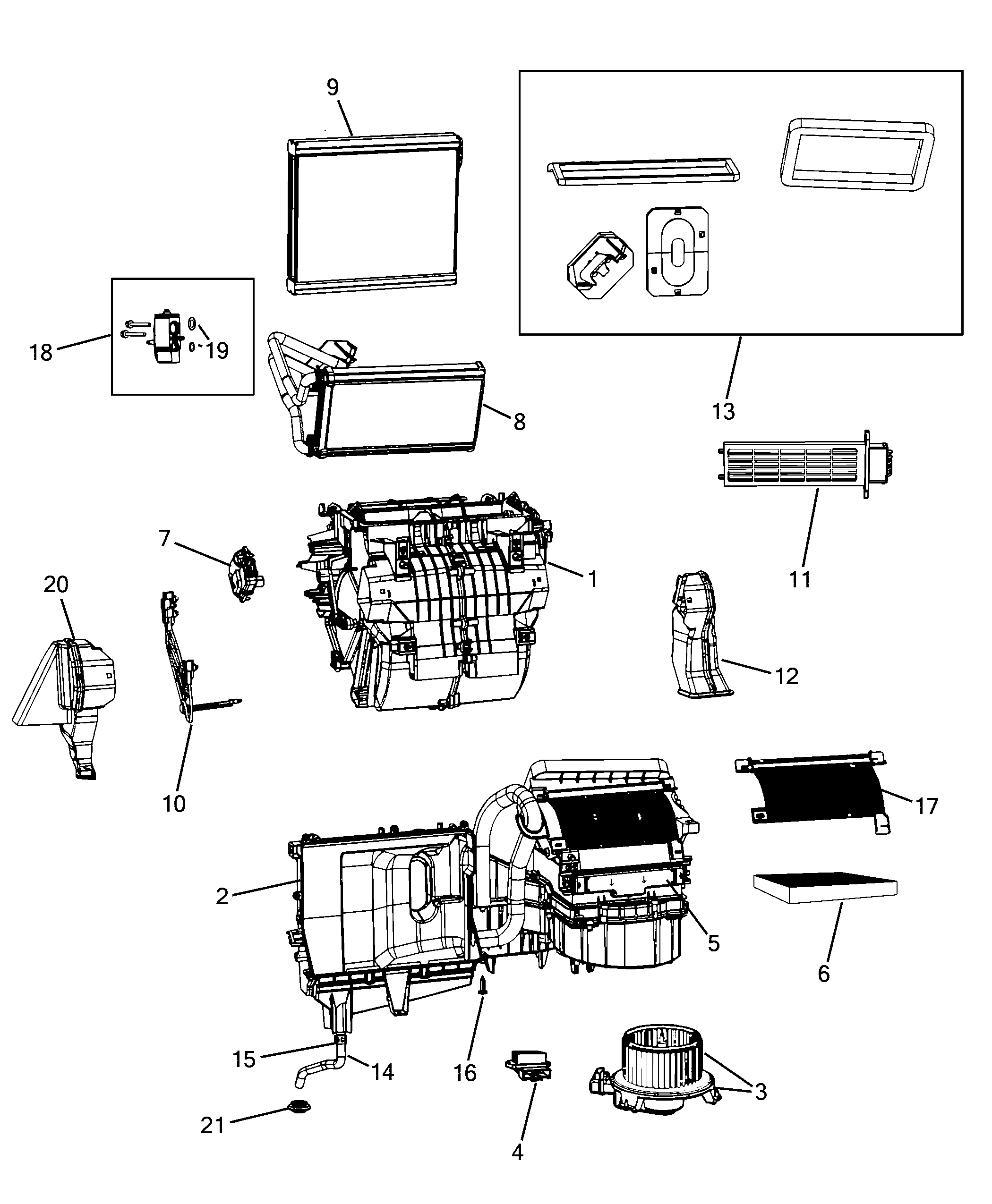 Lancia K05058693AA - Filter, vazduh unutrašnjeg prostora parts5.com