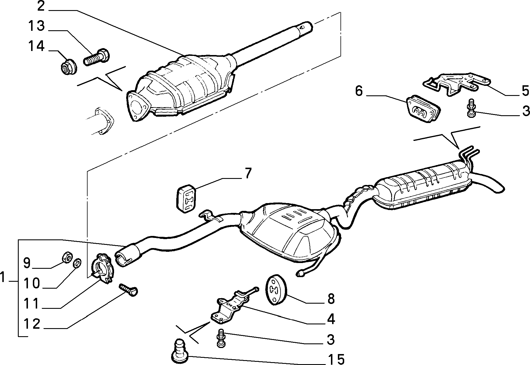 FIAT 60.808.010 - Cijevna spojnica, ispušni sustav parts5.com