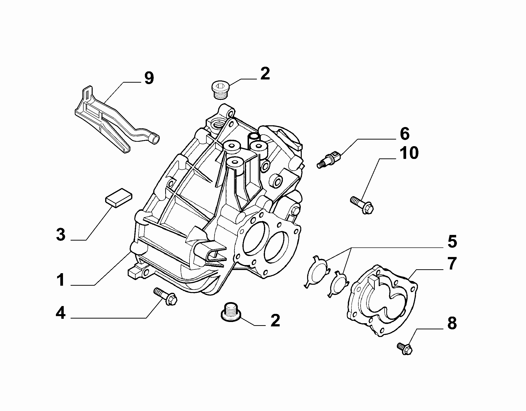 FIAT 71740022 - Comutator, lampa marsalier parts5.com