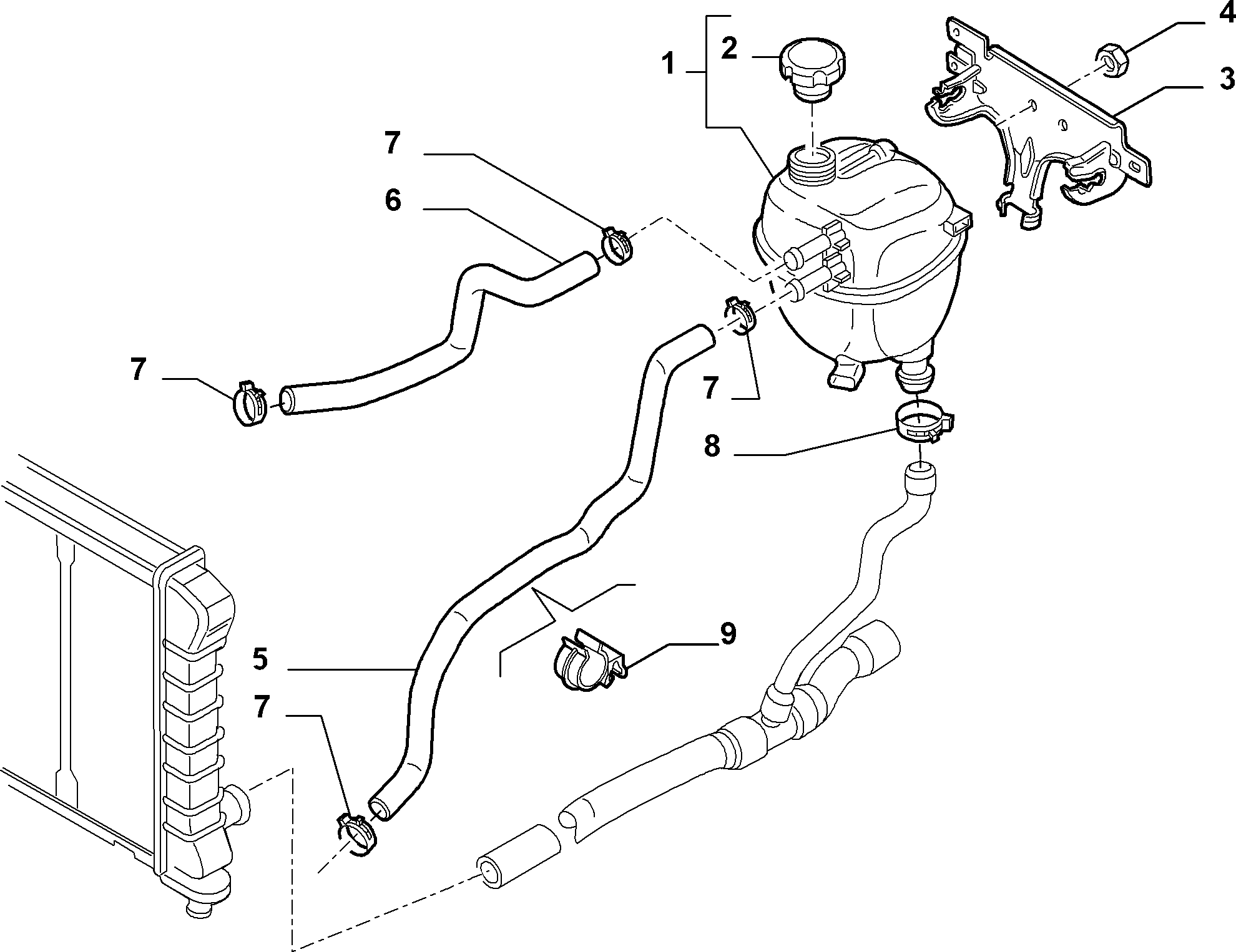 FIAT 51775332 - Sealing Cap, coolant tank parts5.com