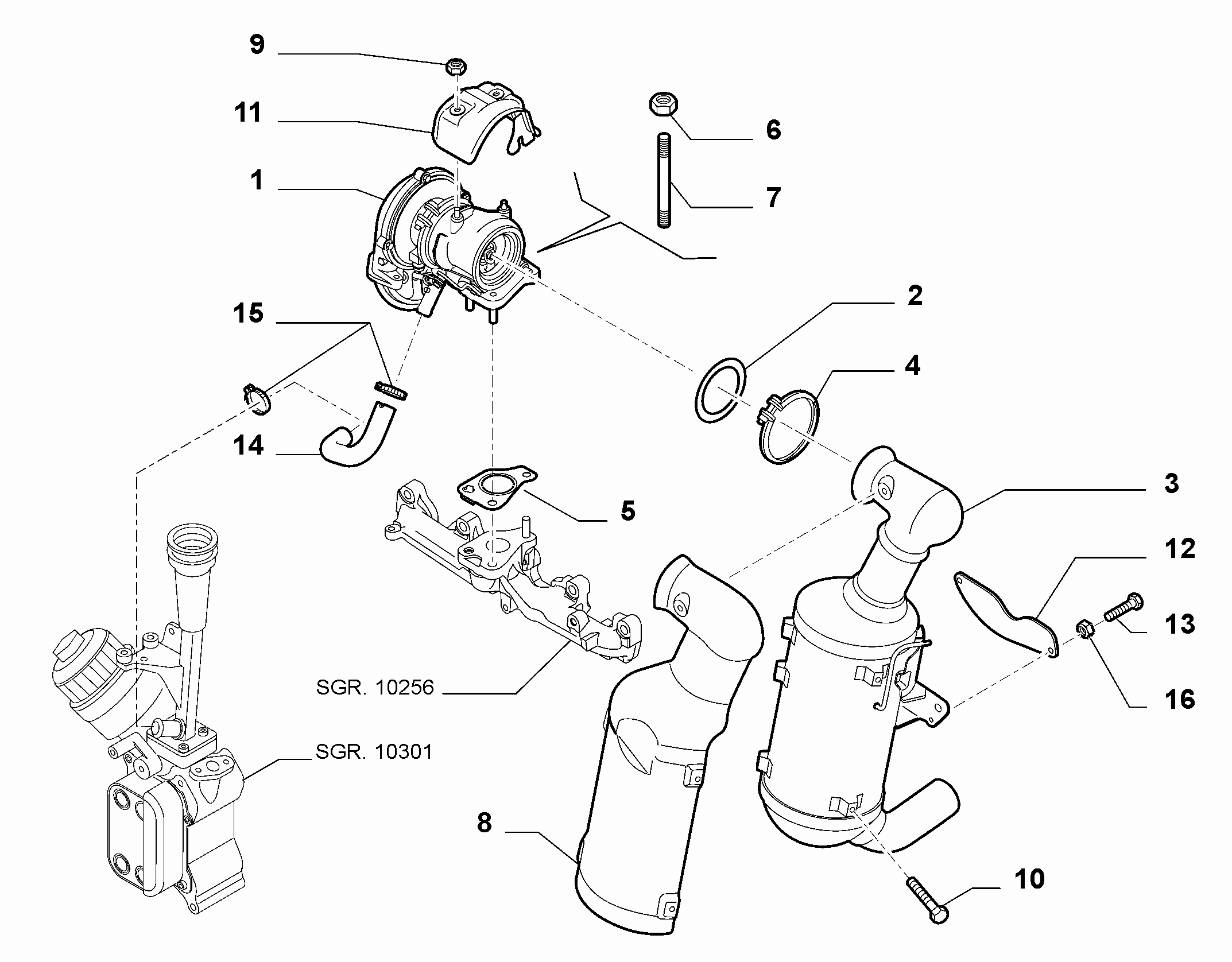 Opel 55209833 - Pipe Connector, exhaust system parts5.com