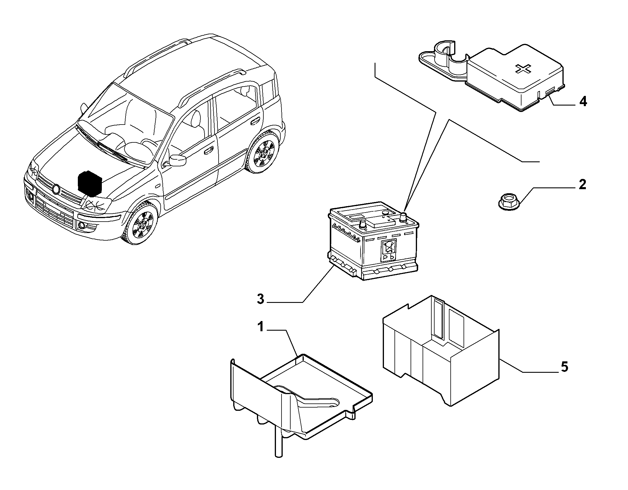 FIAT 71751134 - Akumulator parts5.com