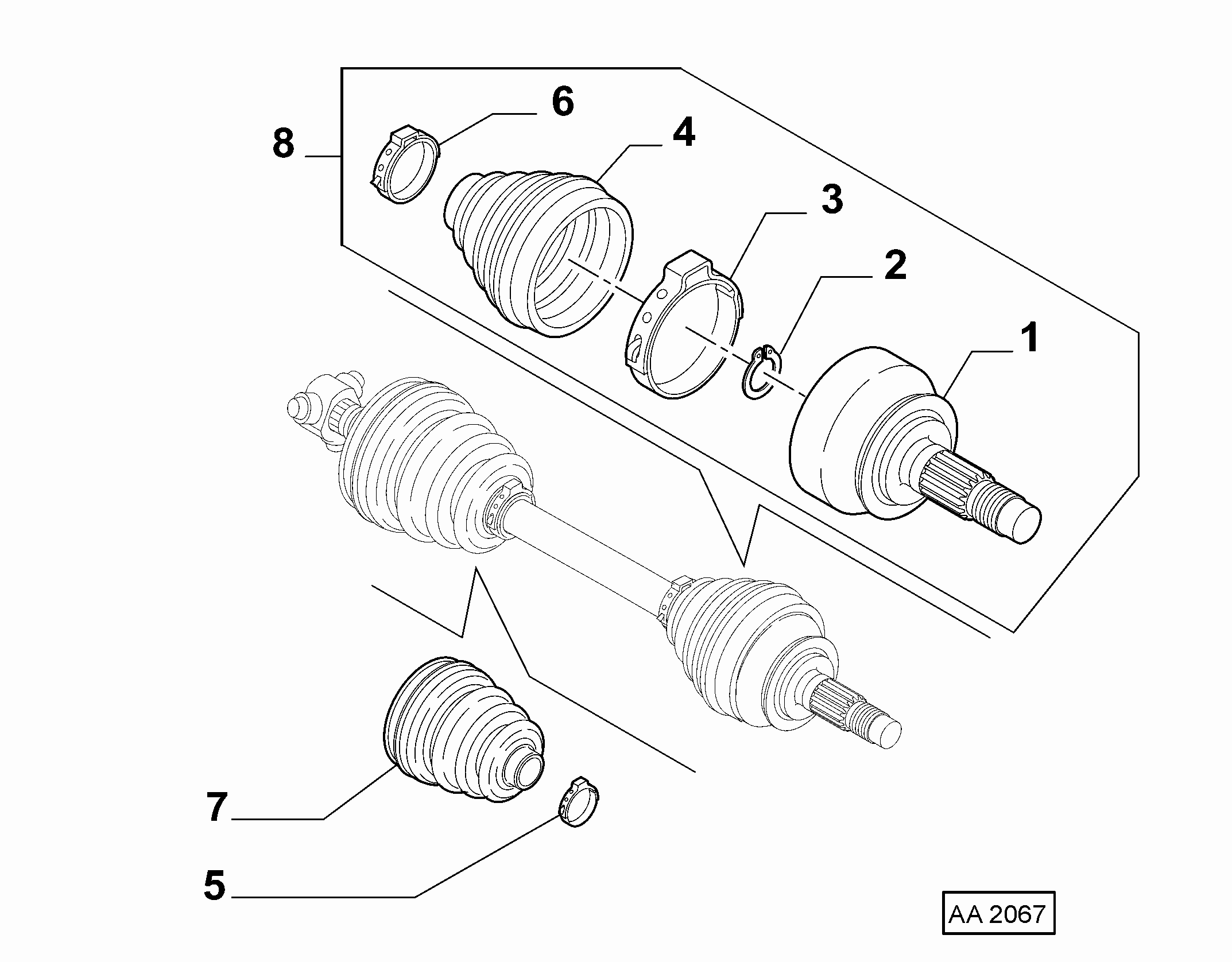 Lancia 46307914 - Set articulatie, planetara parts5.com