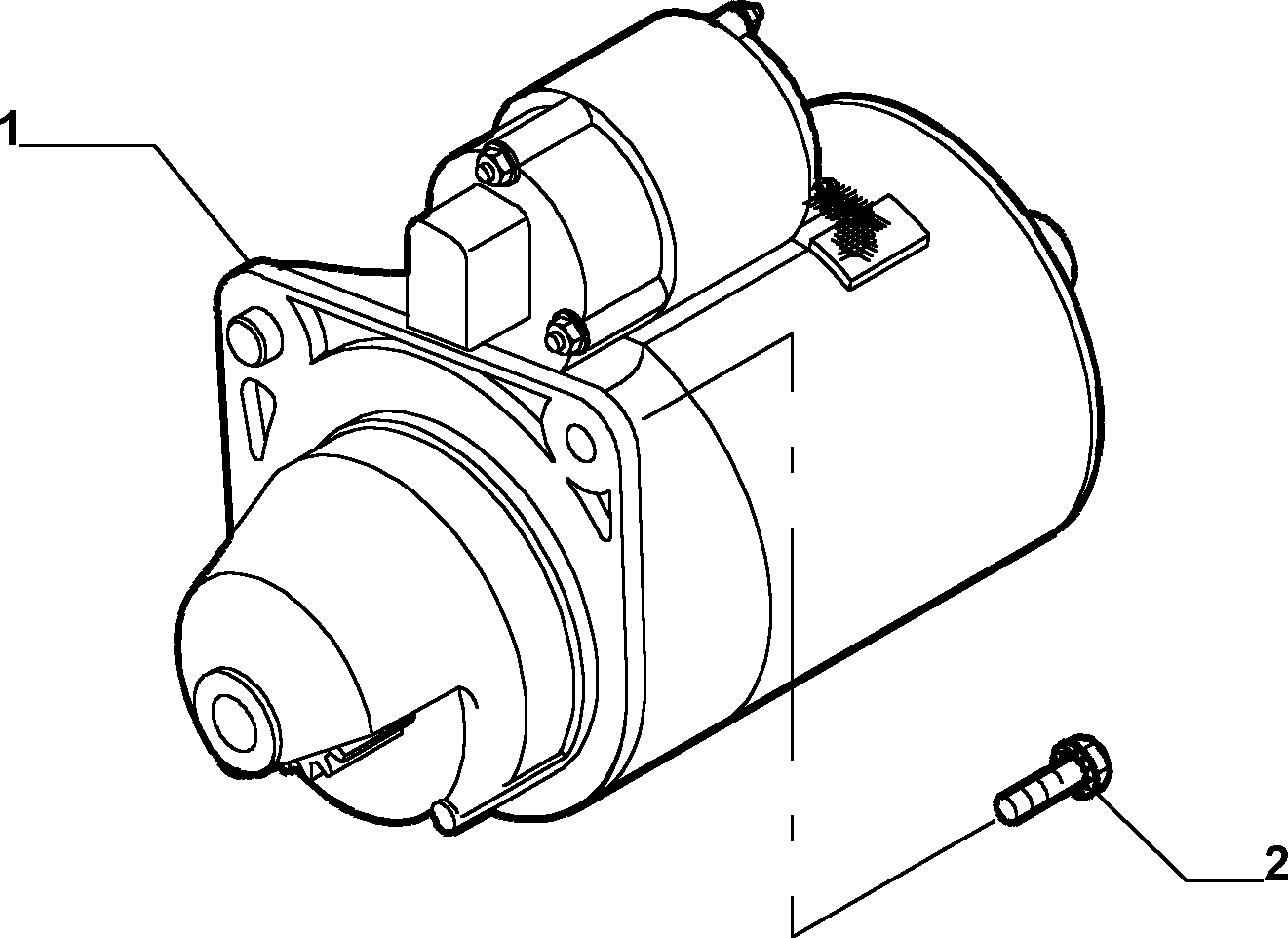 Lancia 60817002 - Solenoid Switch, starter parts5.com