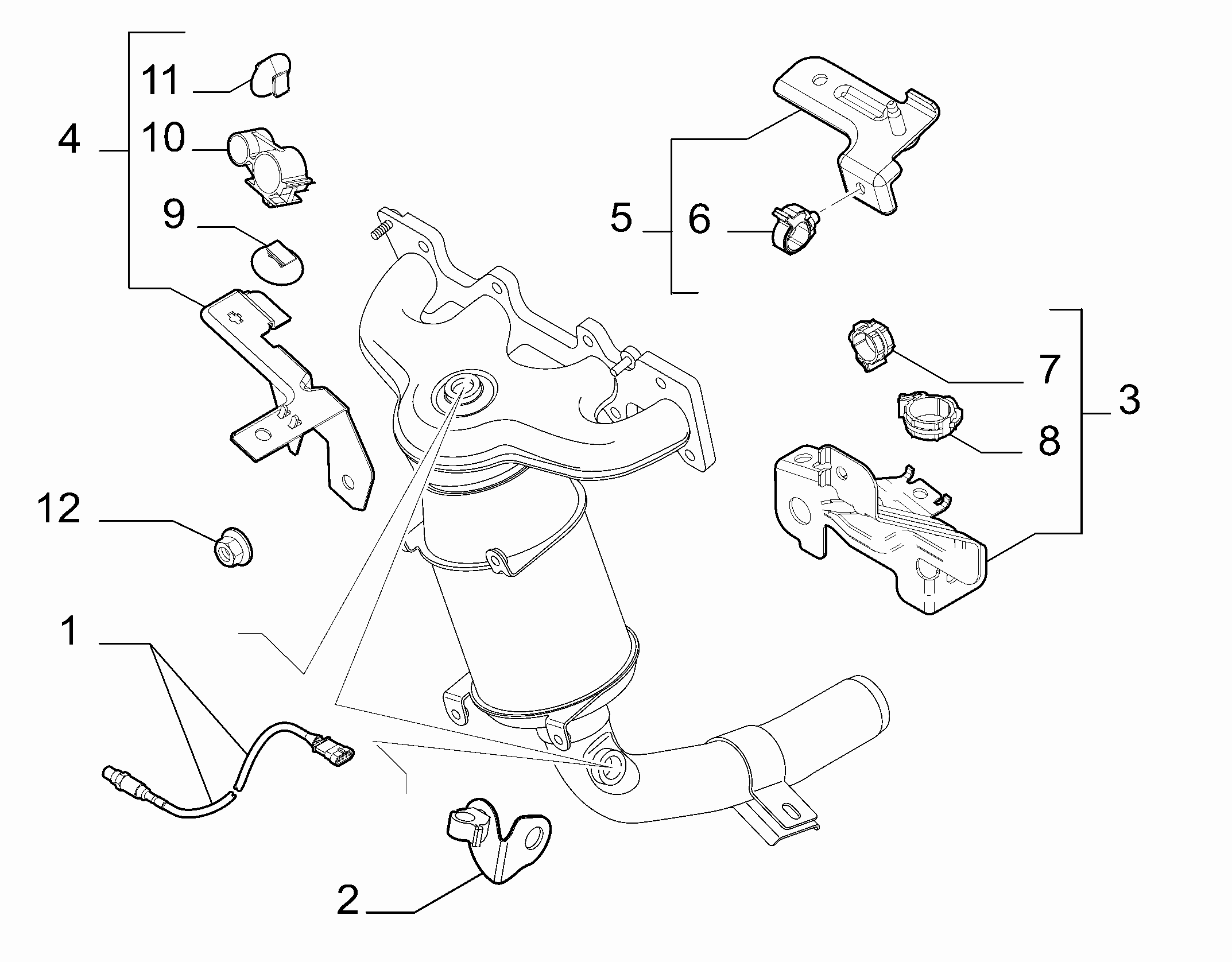 Lancia 51 774 422 - Sonda Lambda parts5.com