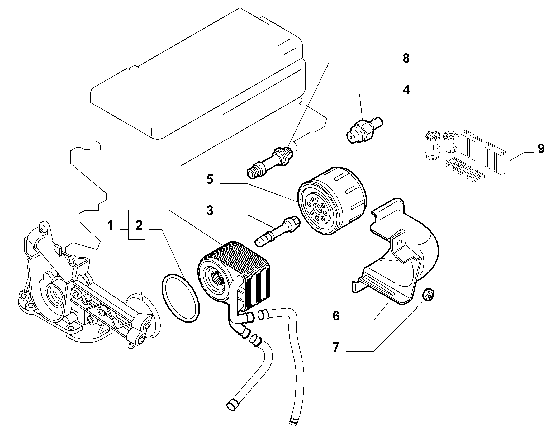 Alfa Romeo 71753742 - Oil Filter parts5.com