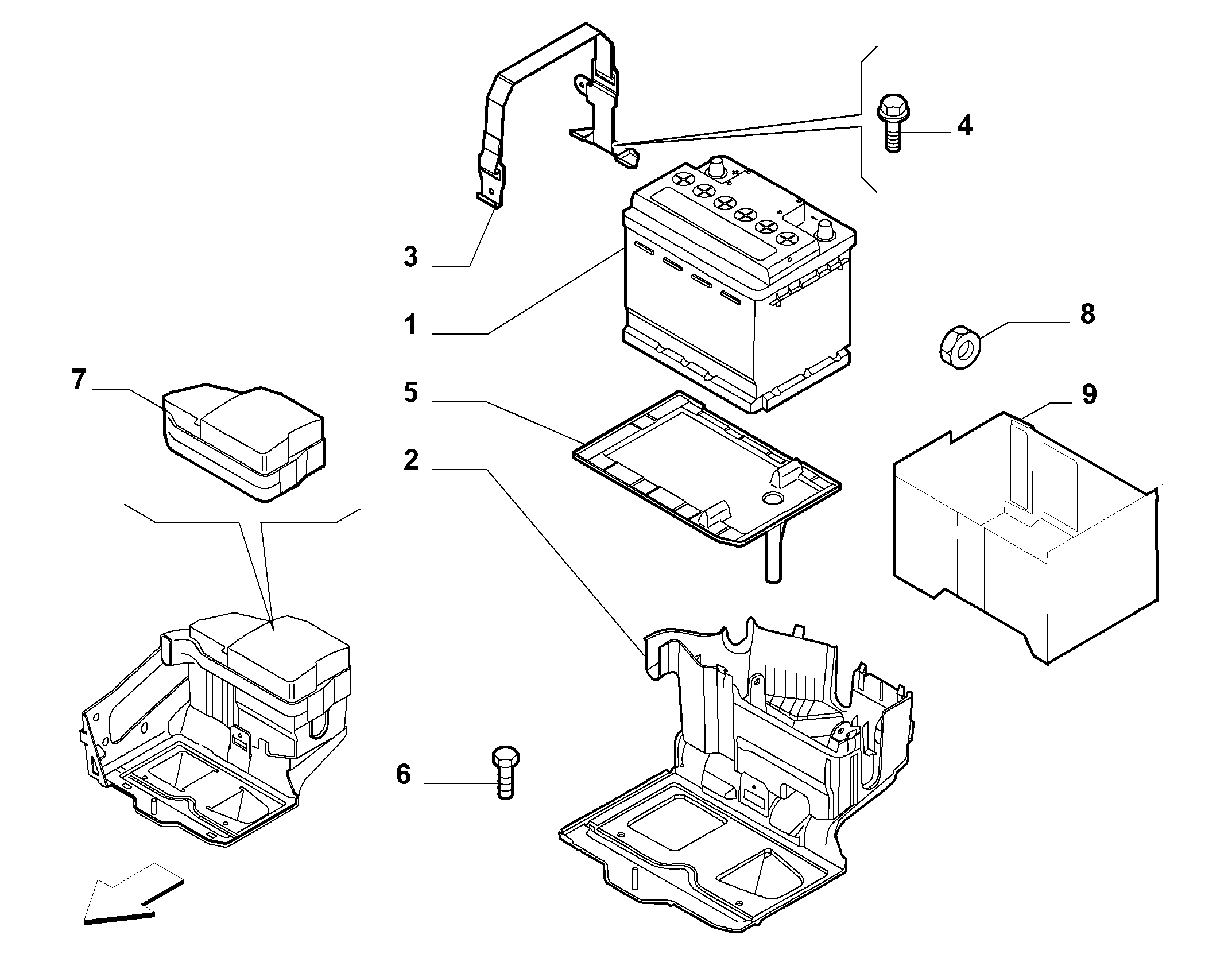 Lancia 71751141 - Starter akumulator parts5.com