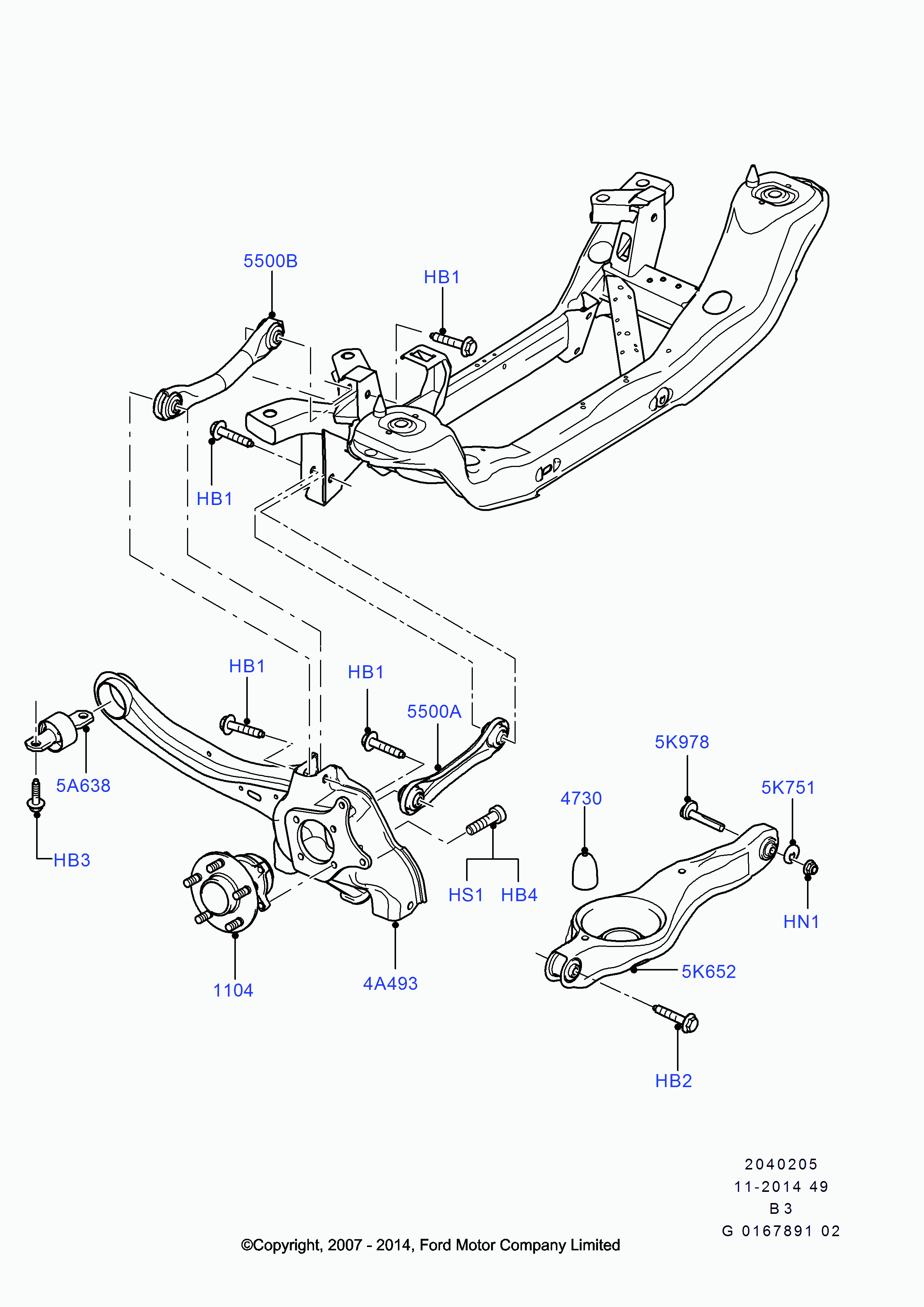 FORD 1 357 317* - Brat, suspensie roata parts5.com