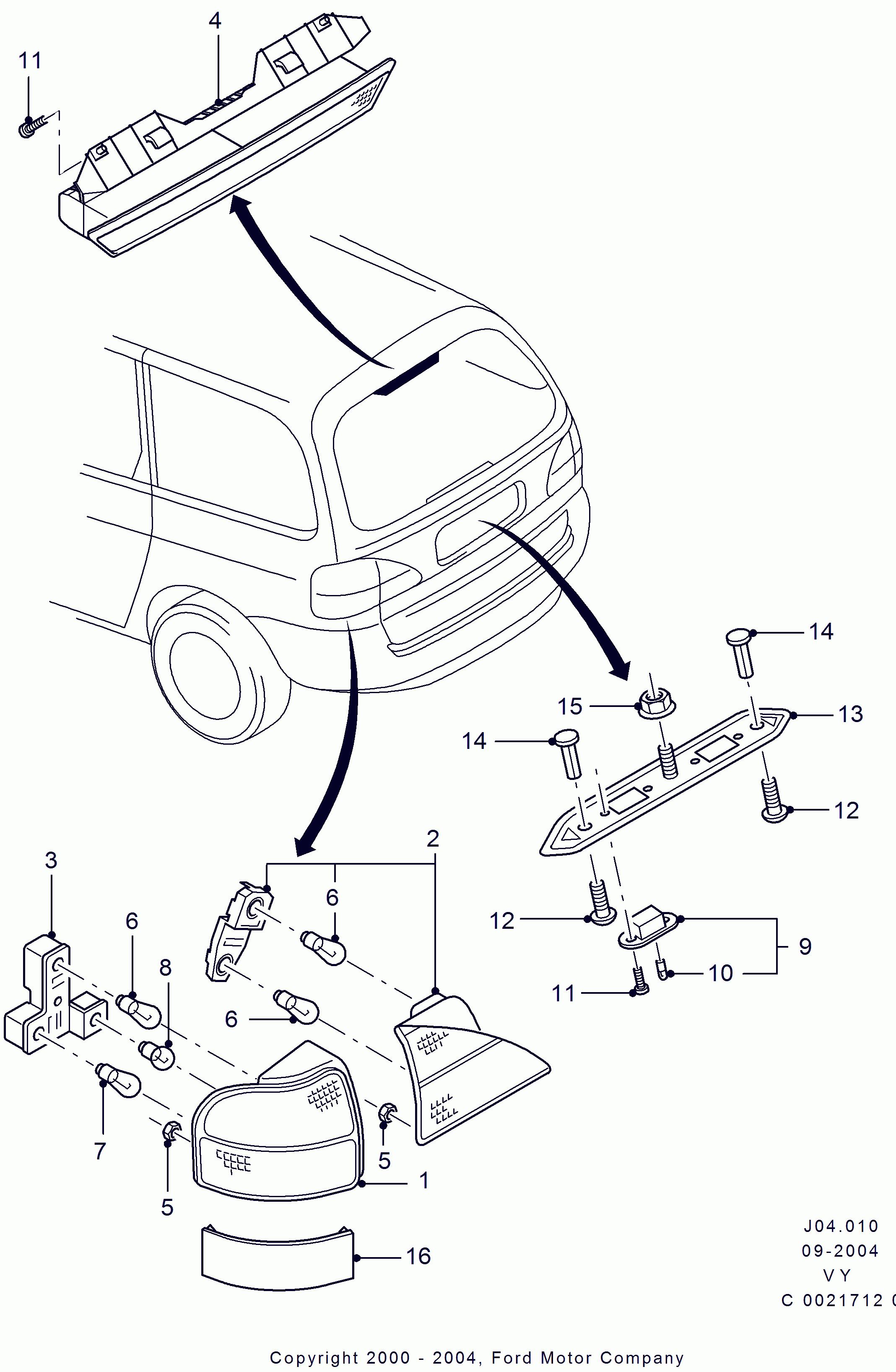 FORD 6 090 982 - Polttimo, mittariston valo parts5.com