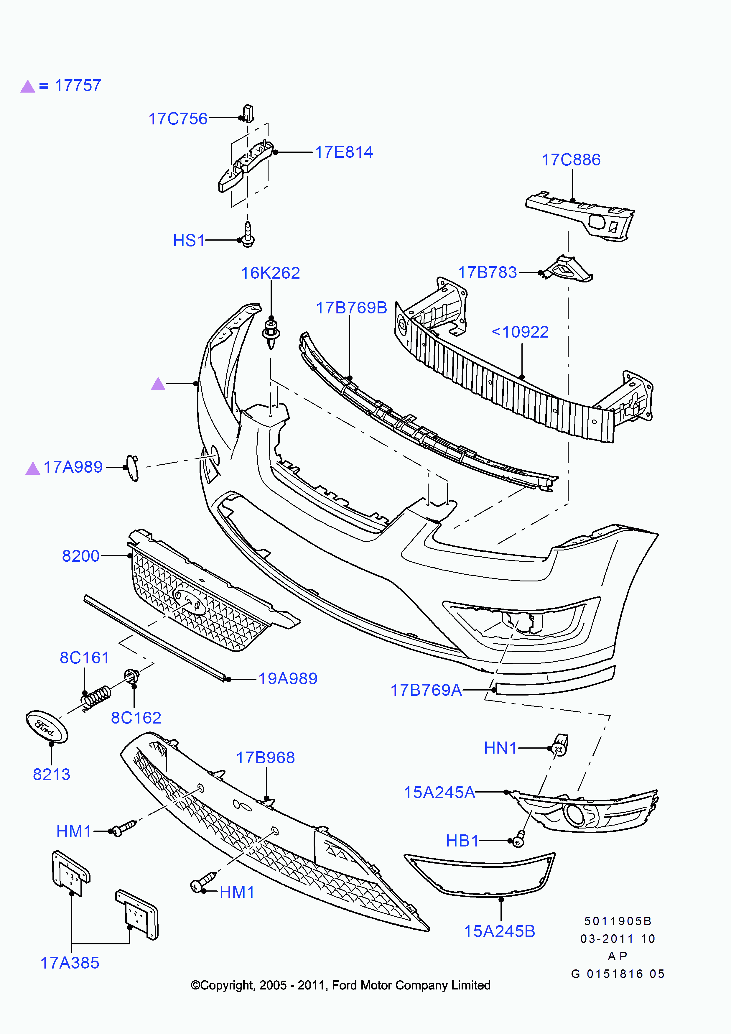 FORD 1421597 - Αισθητήρας λάμδα parts5.com